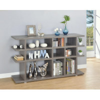 Coaster Furniture 800359 3-tier Bookcase Weathered Grey